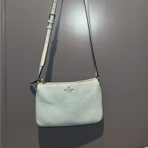 Kate Spade Elegant Light Blue Crossbody Bag